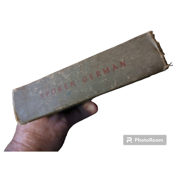 Spoken German 1944 Holt Spoken Language Series Vintage Words Phrases Pronounce - Picture 3 of 5